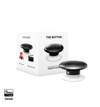 Fibaro FGPB-101-2 The Button Black Panic Button FGPB-101-2
