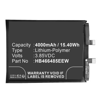 CoreParts MBXMP-BA1844 Battery 3.85V 4000mAh 15.40Wh MBXMP-BA1844