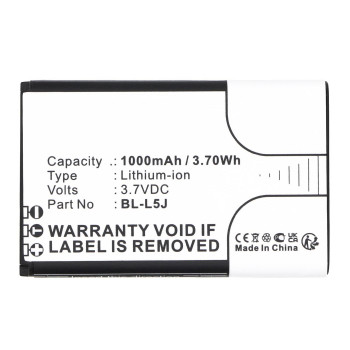 CoreParts MBXMP-BA1855 Battery 3.7V 1000mAh 3.70Wh MBXMP-BA1855