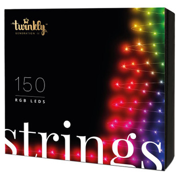 Twinkly TWS150STP-BEU Strings Christmas 150 LED RGB TWS150STP-BEU Twinkly TWS150STP-BEU Strings Christmas 150 LED RGB TWS150STP-BEU