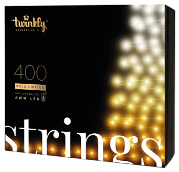 Twinkly TWS400GOP-BEU Strings Gold Edi. 400 LED AWW TWS400GOP-BEU Twinkly TWS400GOP-BEU Strings Gold Edi. 400 LED AWW TWS400GOP-BEU