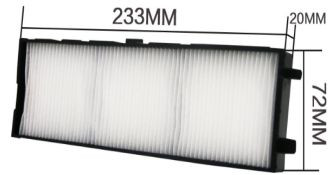 CoreParts CPPF00006 Projector filter for Panasonic CPPF00006