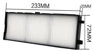 CoreParts CPPF00008 Projector filter for Panasonic CPPF00008