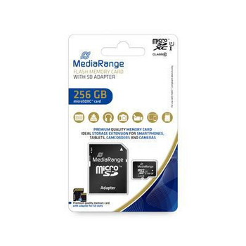 MediaRange MR946 Memory Card 256 Gb Microsdxc MR946