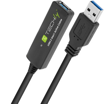 Techly ICUR30100G Usb Cable 10 M Usb 3.2 Gen 1 ICUR30100G