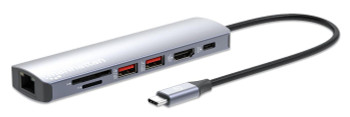Manhattan 153966 USB-C PD 7-in-1 4K Docking 153966