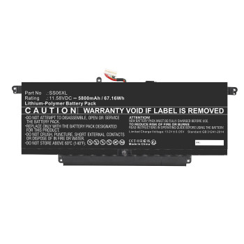 CoreParts MBXHP-BA0329 Battery 11.58V 5800mAh MBXHP-BA0329