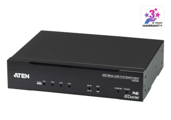 Aten AD004E-AT DSP Mixer with 4-ch Dante AD004E-AT