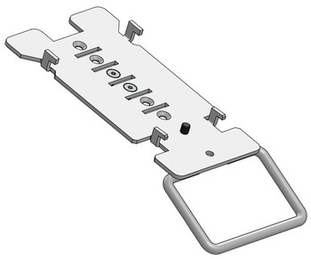 Ergonomic Solutions CHE072-02 Keyhole Plate for Banksys CHE072-02
