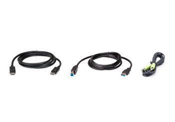 Aten 2L-7D02UDPX3 2M USB DisplayPort KVM Cable 2L-7D02UDPX3