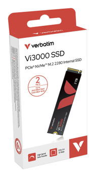 Verbatim 49376 Vi3000 PCIe NVMe M.2 SSD 2TB 49376