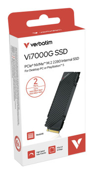Verbatim 49368 Vi7000 PCIe NVMe M.2 SSD 2TB 49368