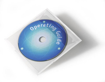 Durable 828019 Pocketfix Cover 1 Discs 828019