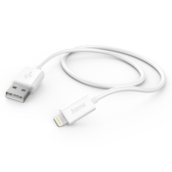 Hama 201579 9 Lightning Cable 1 M White 201579