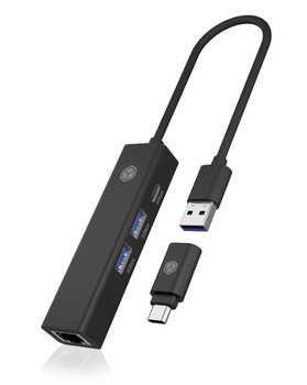 Raidsonic IB-HUB1439-LAN Wired Usb 3.2 Gen 1 3.1 Gen IB-HUB1439-LAN