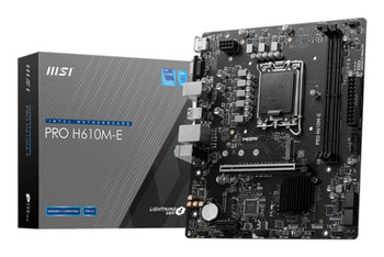 MSI PRO H610M-E Motherboard Intel H610 Lga PRO H610M-E
