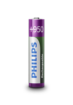 Philips R03B4A95/10 Rechargeable AAA 950 mAh R03B4A95/10