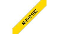 Brother MK621BZ 9mm. Black/Yellow. Blister MK621BZ