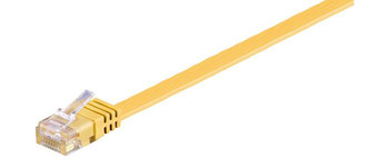 MicroConnect V-UTP602Y-FLAT U/UTP CAT6 2M Yellow Flat V-UTP602Y-FLAT