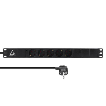 Lanview LVR-3MSCH-LIC-SCH5 19'' rack mount power strip. LVR-3MSCH-LIC-SCH5