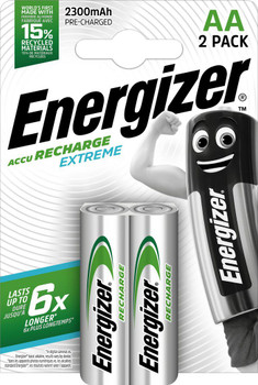 Energizer 7638900416886 EXTREME AA ECO 2PK 2300MAH 7638900416886