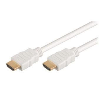 Mcab 7003010 HDMI HI-SPEED CABLE WHITE 7003010