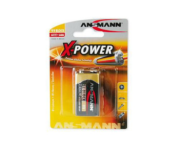ANSMANN 5015643 Battery 9V. E-Block. 6LF22 5015643