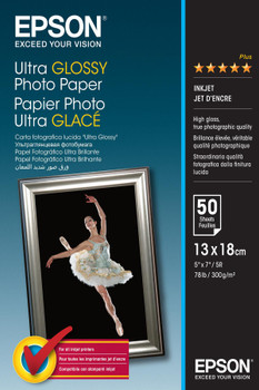 Epson C13S041944 13x18cm UltraGlossy PhotoPaper C13S041944