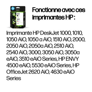 HP N9J72AE#301 Ink 301 C/M/Y/K N9J72AE#301