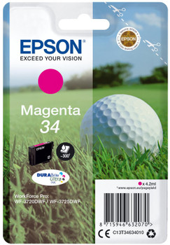 Epson C13T34634010 T3463 Magenta ink C13T34634010