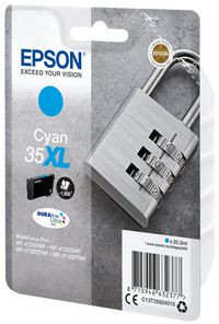 Epson C13T35924010 Singlepack Cyan 35XL DURABrite C13T35924010
