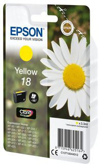 Epson C13T18044022 18 ink cartridge yellow C13T18044022
