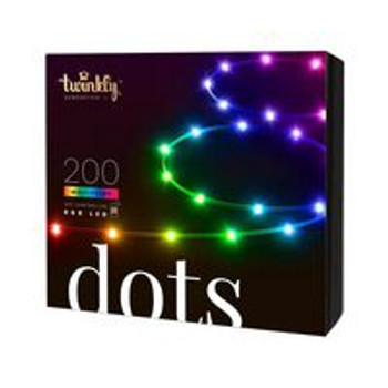 Twinkly TWD200STP-BEU Dots 200 Rgb Leds. Black Wire TWD200STP-BEU Twinkly TWD200STP-BEU Dots 200 Rgb Leds. Black Wire TWD200STP-BEU