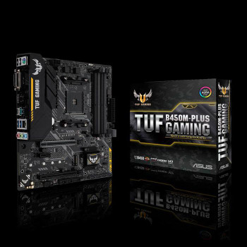 Asus TUF B450M-PLUS GAMING Amd B450 Socket Am4 Micro Atx TUF B450M-PLUS GAMING