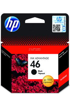 HP CZ637AE#BFW 46 Black Original Ink CZ637AE#BFW