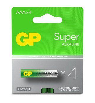 GP Batteries 151428 GP SUPER ALKALINE AAA/LR03 151428