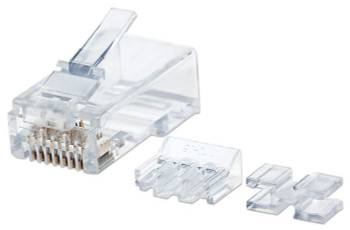 Intellinet 790536 80-Pack Cat6 RJ45 Modular 790536