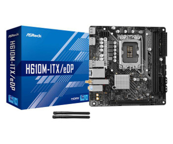 Asrock H610M-ITX/EDP Motherboard Intel H610 Lga H610M-ITX/EDP