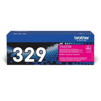 Brother TN-329M Toner Magenta Pages: 6.000 TN-329M