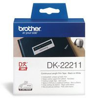 Brother DK-22211 White Continous Plastic Film DK-22211