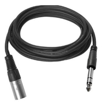 Vivolink PROAUDXLRJACKS1 XLR M - Stereo Jack 6.35mm 1 PROAUDXLRJACKS1
