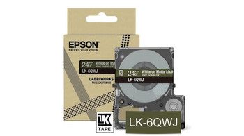 Epson C53S672090 Epson LK-6QWJ Khaki. White C53S672090