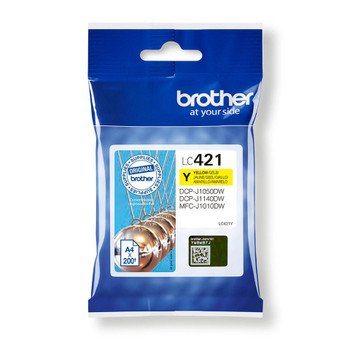Brother LC-421Y Ink Cartridge 1 PcS LC-421Y