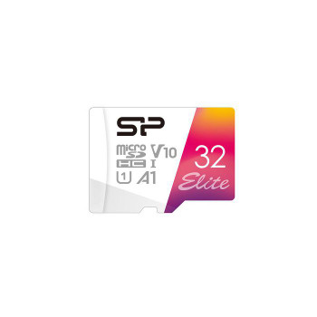 Silicon Power SP032GBSTHBV1V20SP Elite 32 Gb Microsdhc Uhs-I SP032GBSTHBV1V20SP
