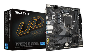 Gigabyte B760M H DDR4 Rev. 1.0 Intel B760 Express B760M H DDR4