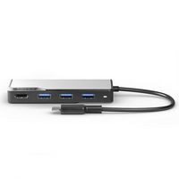 Alogic UCFUHDV2-SGR Usb-C Fusion Core 5-In-1 Hub UCFUHDV2-SGR