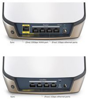 Netgear RBK863S-100EUS Orbi 860 Ax6000 Wifi System RBK863S-100EUS