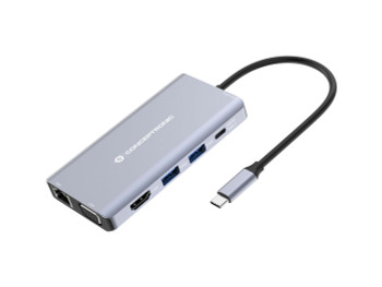 Conceptronic DONN20G 10-In-1 Usb 3.2 Gen 1 Docking DONN20G