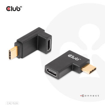 Club3D CAC-1528 Usb Type-C Gen2 Angled CAC-1528