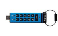 Kingston IKKP200C/16GB Ironkey Keypad 200 Usb Flash IKKP200C/16GB